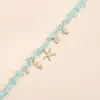 Collar Colgante de Estrella de Mar de Joyería Transfronteriza Europea y Americana Collar Estilo Ins de Chica del Bosque Gentil Gargantilla de Estilo Empalmado