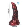 Amazon Nuevo Escorpión Color Mixto Silicona Pene Alien Simulation Dildo Productos para Adultos Tapón Anal Sexy