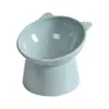 Comedero para mascotas transfronterizo suministros para mascotas cuenco con cuello inclinado diámetro grande para perro pp inclinado material anti-vuelco mascota
