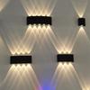 Luminária de parede para decoração de cabeceira, quarto, fundo de TV, sala de estar, escada, varanda, banheiro, área externa, luminária de parede à prova d'água