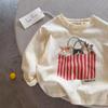 Camisetas de Dibujos Animados para Niños 2025 Otoño Nuevo Estilo Camisetas de Manga Larga para Niños y Niñas Camisetas Básicas con Estilo Tops para Niñas Venta al por Mayor