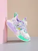 Zapatos infantiles Gioop, zapatillas dulces para niñas, zapatos de princesa papá antideslizantes de suela blanda para niños, zapatillas de correr para niñas