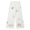 Artículo de Venta Caliente Transfronterizo de Aliexpress 2026 Primavera Nuevo Conjunto de Camiseta con Bordado en Bolsillo 1165111 y Pantalones Largos 1165108