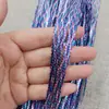 Cuerdas de Cabello Trenzadas de Colores, Bandas para el Cabello de Rastas de Siete Colores, Accesorios para el Cabello de Niños, Cuerdas para el Cabello de Rastas, Cintas Doradas