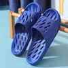 Pantuflas de Ducha para Baño de Verano, Uso en Casa en Interiores, Drenaje de Agua, Antideslizantes, Huecas, Duraderas, Pantuflas de Baño de Hotel