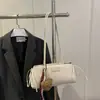 Bolsa de Ombro Feminina Estampa de Leopardo Retro Coreana, Nova Moda Outono e Inverno Versátil de Alto Valor para o Dia a Dia