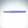 Pinça Colorida Grossa para Diário Pinça de Cílios Reta Cotovelo Macaron Pinça de Desenho Animado Pinça para Adesivos de Diário