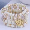 Pulsera Cuadrada Retorcida de Acrílico Moda Ins Europea y Americana Retro Elegante Joyería de Nicho de Alta Gama Venta al por Mayor