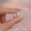 Pendientes de Perla Estilo Coreano Francés Elegante con Cierre de Plata 925 Pendientes de Gama Alta Corazón Flor Pendientes Versátiles para Mujer Venta al por Mayor