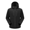 Chaqueta de Montañismo Impermeable Cortavientos para Exteriores de Primavera y Otoño Estilo Nuevo Unisex Casual con Capucha Ropa de Senderismo Ropa Exterior