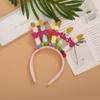 Nueva Diadema de Cumpleaños Personalizada para Niños Ambiente Divertido Accesorios para Fotos Vela para Fiesta de Cumpleaños Accesorios para el Cabello para Hombres y Mujeres
