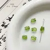 Cuentas de Cristal Checo Pintadas en Oro Doméstico Retro Caracol Pájaro Flor de Durazno Material Hecho a Mano Pulsera Cadena de Teléfono Móvil Accesorios de Joyería