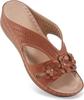 Comercio Exterior Transfronterizo Talla Grande Verano Nuevas Sandalias de Cuña Moda Femenina Ropa Exterior Sandalias Romanas de Suela Gruesa
