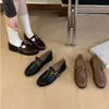 Zapatos Mary Jane con Tira en T de Estilo Retro Francés para Mujer, Zapatos Planos Pequeños de Cuero Versátiles, Novedad Otoño 2026