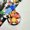 Llavero Caliente de Anime Pokemon Aleación de Zinc Rodamiento Diseño Giratorio Criaturas Mágicas Lindas