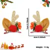 Nuevo Sombrero de Navidad para Mascotas Clip de Gorro de Navidad de Reno Gato y Perro Lindos Decoraciones para Fiesta de Navidad