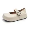Sapatos Mary Jane para mulheres, estilo novo, confortáveis e casuais, com sola macia, sapatilhas de bico raso, coleção de outono, 2026, versáteis e retrô