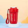 Taza termo de acero inoxidable 316 para viajes transfronterizos, alta calidad de color, taza octagonal, taza de café, taza portátil para exteriores con cuerda para colgar
