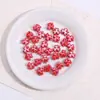 Nuevas cuentas de cerámica de trébol de agujero recto de verano, accesorios hechos a mano para pulseras y collares DIY, cuentas sueltas