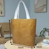 Sacola de Papel Dupont com Logo Personalizado Impermeável Literária Retrô Sacola de Papel Kraft Lavável e Resistente a Rasgos Bolsa de Ombro para Compras
