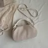 Bolsa Saco Artesanal para Mulheres, Bolsa de Ombro de Nicho de Luxo, Bolsa de Ombro para o Dia a Dia, Bolsa Transversal de Grande Capacidade, Tendência