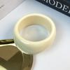 Pulseras Europeas y Americanas Joyería Transfronteriza Estilo Ins Exagerado Pulseras Traslúcidas Asimétricas para Mujer Pulseras de Resina Personalizadas