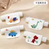 Toalha de Algodão Puro Bordada para Crianças, Absorvente de Suor para Jardim de Infância com Bordado de Nome, Toalha de Suor de Gaze para Bebê, Almofada de Suor Respirável