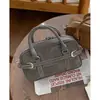 Bolsa de Mão Texturizada de Nicho Transfronteiriça Pequena Tote Bag para Mulheres 2025 Nova Bolsa Quadrada Pequena Simples Versátil Bolsa de Ombro Transversal