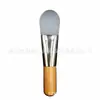Pincel Facial Mini com Cabo Curto, Cabeça Plana em Formato de Língua, Aplicação Ultra-Fina, Pincel para Base Líquida Sem Marcas, Pincel Ferramenta de Beleza Especial