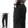 Atacado do fabricante comércio exterior casual vestuário de trabalho quatro estações microelástico calças compridas masculinas folgadas tamanho europeu calças esportivas de trabalho da moda