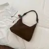 Nova Coleção de Outono 2026: Bolsa de ombro estilosa e moderna, design retrô, minimalista e casual, adequada para o dia a dia, bolsa tote feminina