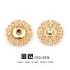 Venta al por mayor, disponible, con broches invisibles de metal para abrigos y rompevientos, botones para ropa de mujer, botones para suéter, hebilla oculta de metal.