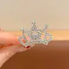 Tocado de Corona para Niñas, Peine de Pedrería, Regalo de Cumpleaños para Pequeña Princesa, Pasador para Actuación del 1 de Junio, Accesorio para el Cabello para Niñas