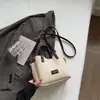 Bolso de Mano de Contraste de Color Simple Nuevo 2026 para Mujer, Bolso de Hombro de Gran Capacidad Moderno y a la Moda, Bolso Cruzado Versátil para Niñas