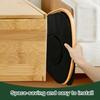 Cesta de Almacenamiento para Cocina para Botellas y Frascos, Cubo de Reciclaje de Vidrio con Tapa Abatible, Organizador Plegable de Botellas, Cesta Gruesa de Almacenamiento para Juguetes, Caja Clasificadora