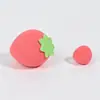 Conjunto de Esponjas de Maquiagem Coloridas de Frutas, Esponja de Maquiagem Abacate, Cushion para Base Líquida, Esponja de Maquiagem Morango, Atacado Personalizado