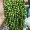 Cristal de oliva otimizado contas soltas Cristal de oliva escuro claro pulseira trançada de cristal colar acessórios de joalheria peridoto jade