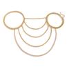 Joyería Transfronteriza Europea y Americana Personalidad Simple Cadena de Borlas para Hombro Cadena para Cuello Sexy Geométrica en Forma de U Cadena para el Cuerpo para Mujer