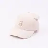 Gorro de Bebé Primavera y Otoño Infantil Lindo Oso Baseball Bordado Gorra de Béisbol Estilo Coreano Moderno Viaje Oreja Gorra de Béisbol