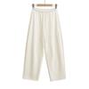 Calça Casual Masculina e Feminina de Verão 2025 Nova, com Cordão, Estilo Ins Blogger, Seda de Cobre e Amônia, Fresca, Banana, Preguiçosa