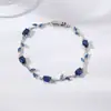 Moxi Transfronterizo Pulsera de Moda con Forma de Hoja de Zircón y Enredadera de Diamantes Completos Pulsera de Moda Geométrico Simple Personalizado