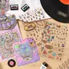 Serie Era Futura Ciencia Ficción Dibujos Animados 3D Escena Pegatinas Pegatinas y Calcomanías de Escena Miniatura Transfronterizas