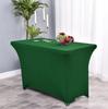 Mantel elástico transfronterizo de 1,2 m y 1,8 m para actividades al aire libre, bodas, hoteles, manteles rectangulares elásticos, manteles de comercio exterior