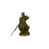 Modelo de Juguete de Soldado Viejo de Cobre Blanco Creativo Retro Regalo para Hombres Juego de Escritorio Pieza de Ajedrez Adornos Figura de Metal