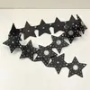 Cinturón Punk Y2K con Remaches de Estrella de Cinco Puntas Cadena de Cintura con Decoración de Estrella de Personalidad Retro Conjunto de Chica Popular Cinturón Ancho Cadera