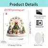 Roda Gigante de Árvore de Natal Acrílico Plano 2D Enfeites Decorativos para Casa Sala de Estar Estudo Mesa