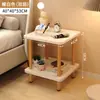 Mesita de Noche Simple Moderna Dormitorio Hogar Mesita de Noche Mesa Pequeña de Almacenamiento Habitación de Alquiler Mesa Lateral Simple para Sofá