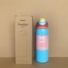 Garrafa de Água Esportiva Owala 32oz de Uso Duplo com Alça, Tampa Pop-Up, Exportação, Copo Térmico de Aço Inoxidável 304, Copo para Frutas