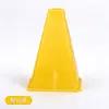 Cone de marcação de 28 cm Cone de marcação triangular Obstáculo Cone de sorvete Equipamento de treinamento de futebol Obstáculo