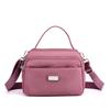 Nueva bolsa de mensajero portátil ligera para mujer, para exteriores, para ir al trabajo, casual, de gran capacidad, con múltiples compartimentos, bolso de hombro para mujer